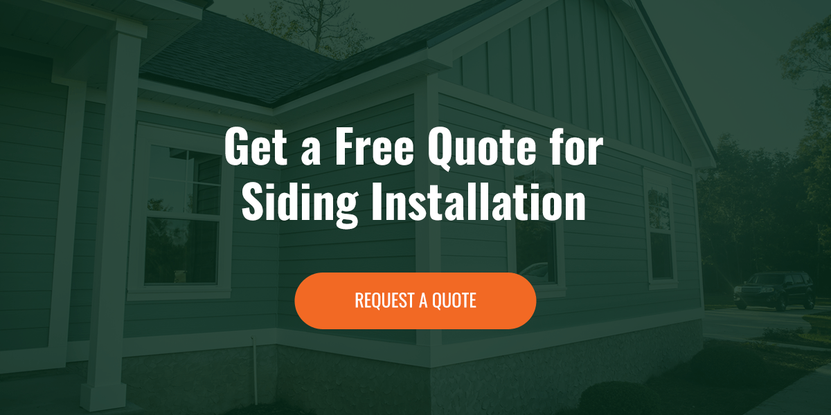 get a free quote for siding installation from Palmetto Roofing Specialties