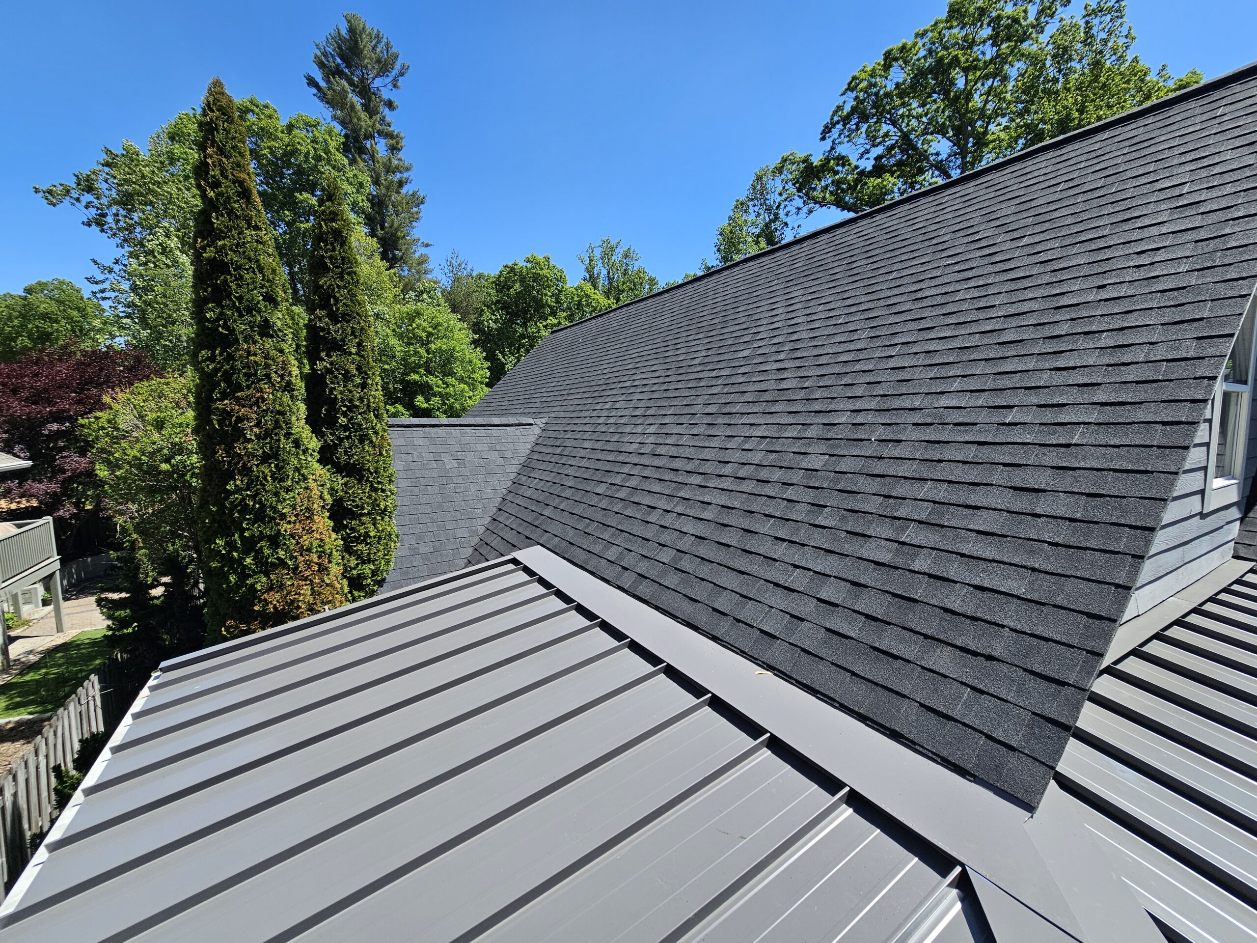 standing seam metal roof