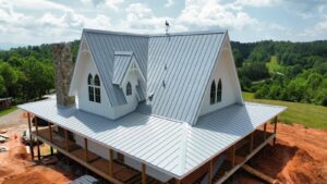 light colored roof